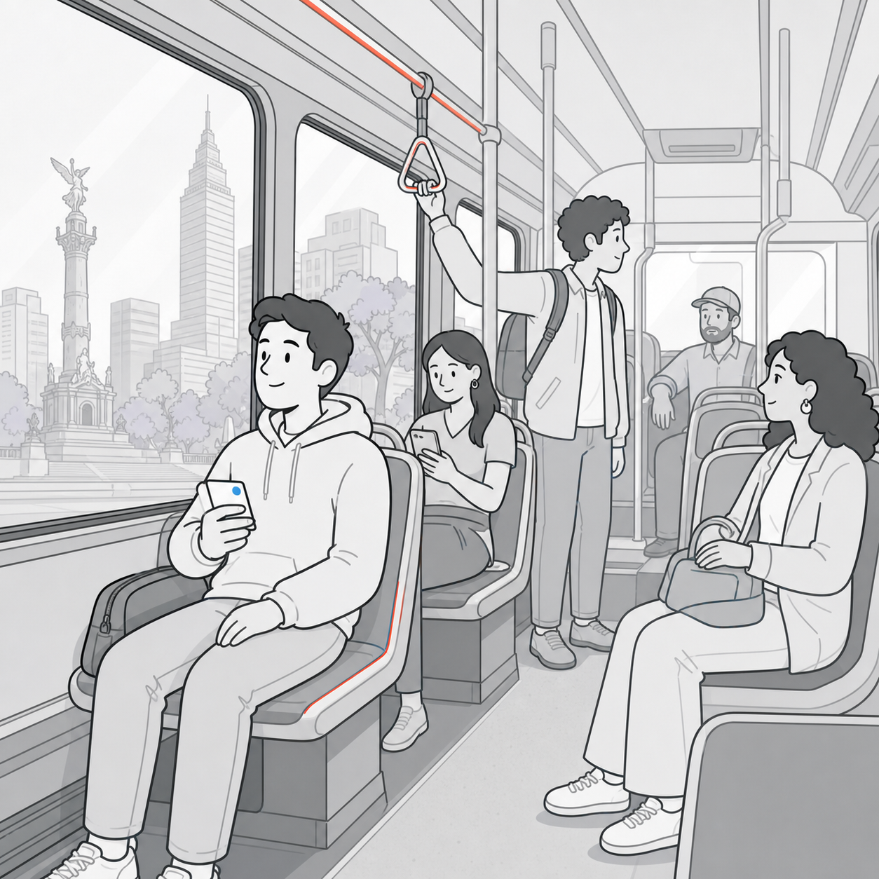Movilidad en autobús